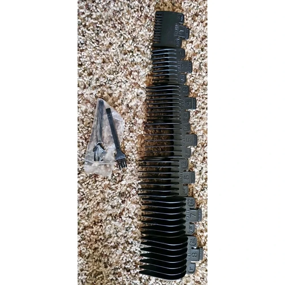#1 #2 #4 #5 #6 #7 #8 Wahl Guide Comb Attachment mixed lot - missing #3‎
